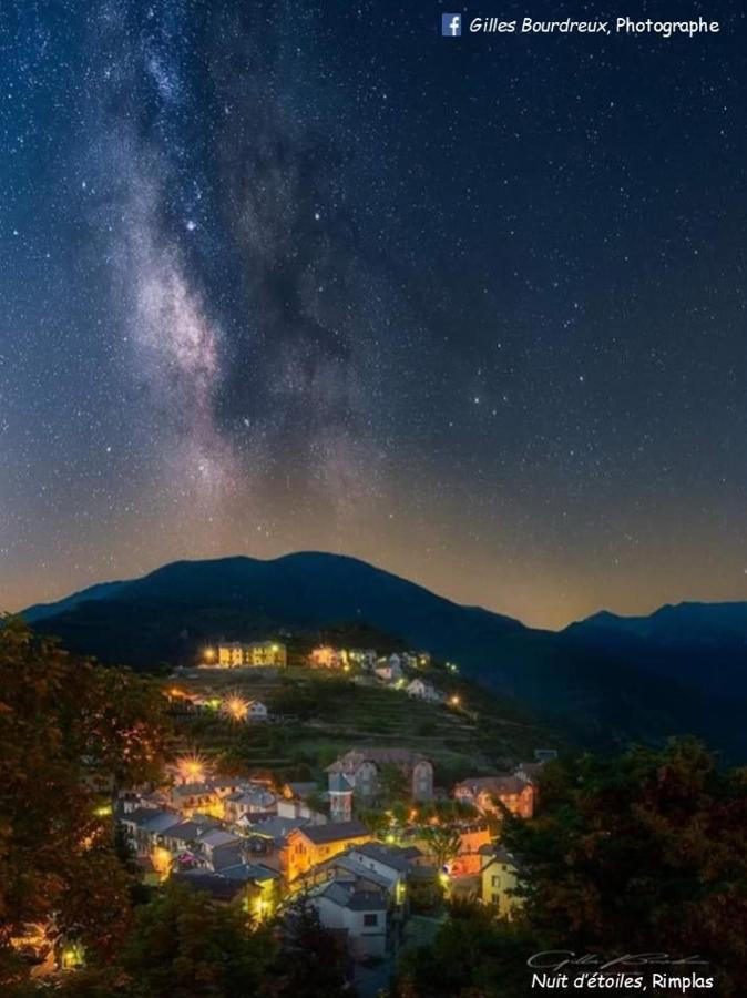 Stella Alpina Panzió Rimplas Kültér fotó
