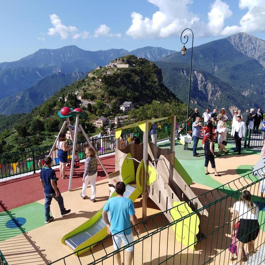 Stella Alpina Panzió Rimplas Kültér fotó